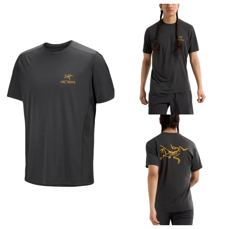 【速干金标】始祖鸟新款 Motus系列 Arc´word 速干圆领直筒短袖T恤 