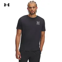 【商场同款】安德玛官方UA Run 96男子罗纹跑步运动短袖T恤1389823
