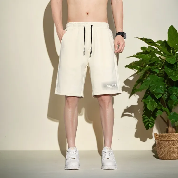 男士短裤夏季新款休闲运动短裤宽松百搭时尚简约青年夏天短裤男款