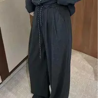 66281口袋糯米裤休闲时尚遛弯裤显瘦百搭宽松