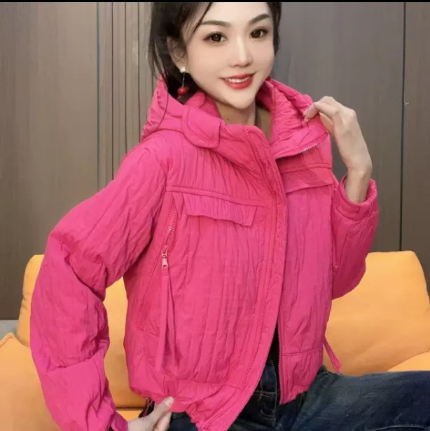 856#洋气时尚薄棉外套