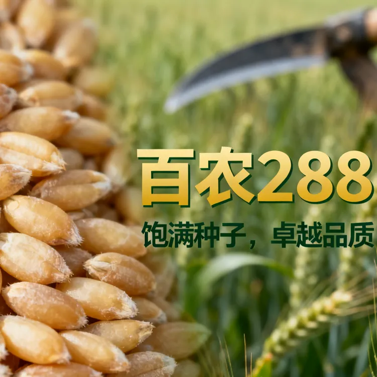 少量高端示范百农288高产小麦矮杆大穗抗病抗倒优质农作物种子