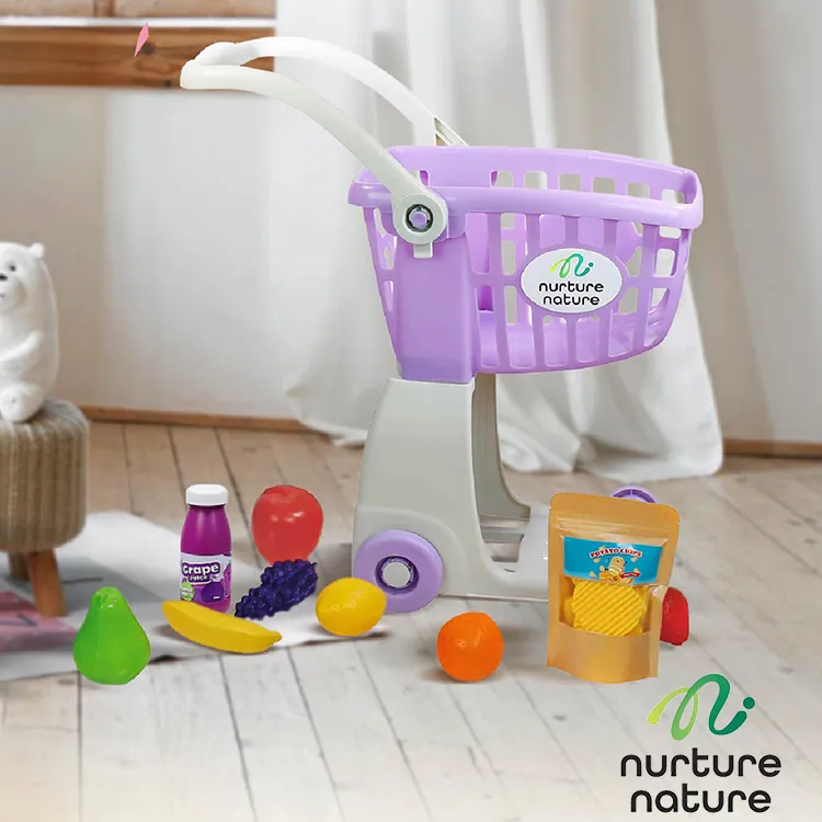 NurtureNature快乐购物车套组益智过家家组装玩具