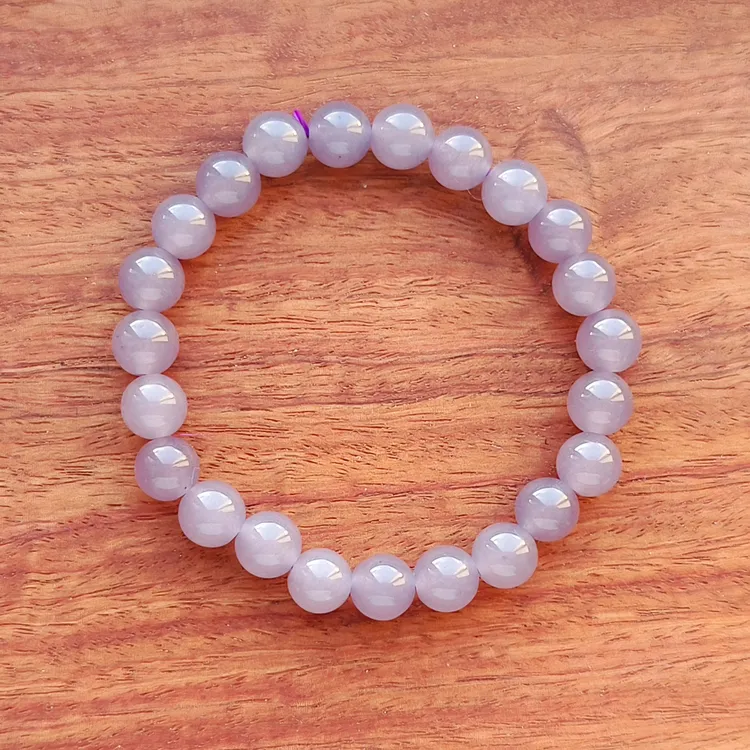 烟紫圆珠手串卡8