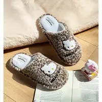 新款!HelloKitty棉拖鞋女秋冬居家室内加绒保暖地板拖鞋