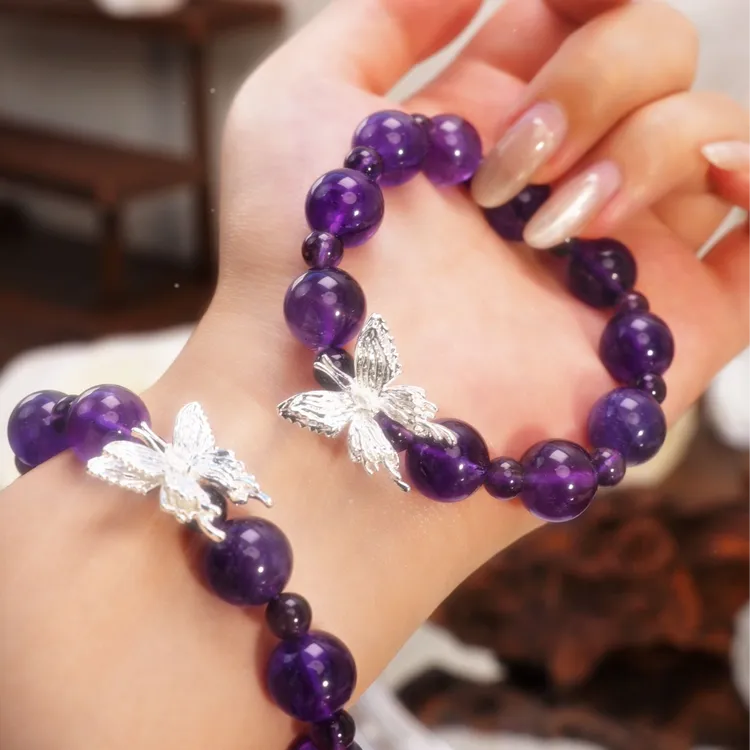 手链 【蝴蝶】手工设计款轻奢气质串珠手串小众ins