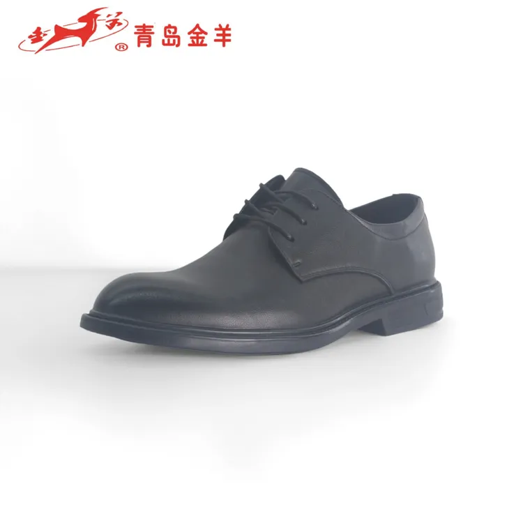 金羊新款男士正装皮鞋012