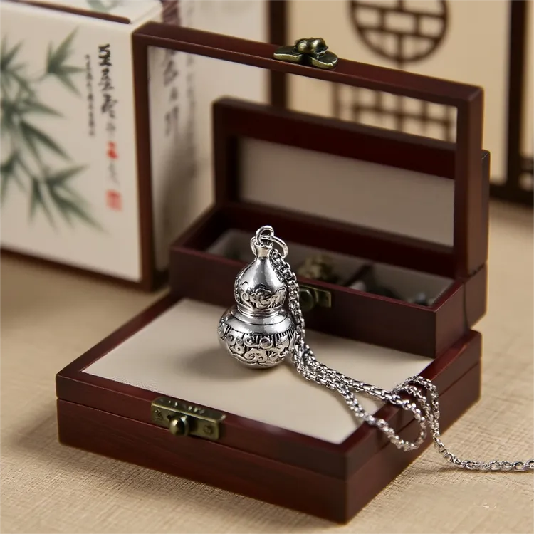 复古.祥云葫芦.可打开.原创手工吊坠.送链子.送礼盒.