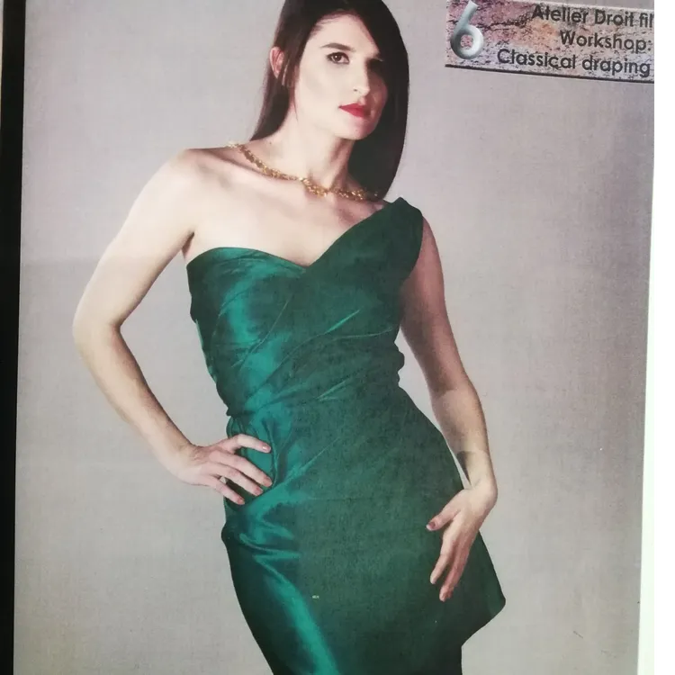 高定法国立裁礼服片