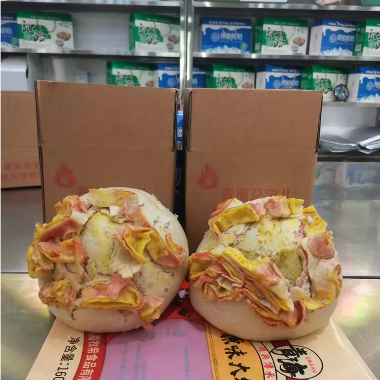 青海尕宝农家月饼，现做现发2个装1800g（香豆味）有糖（18公分）