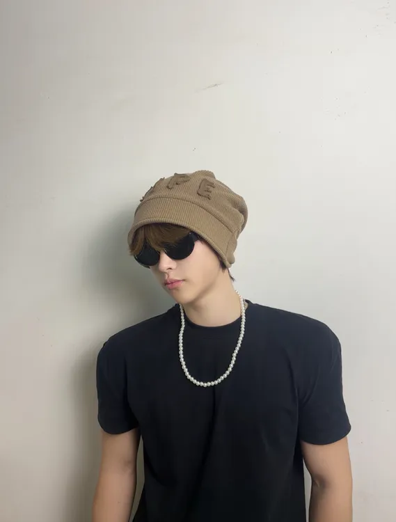 N时尚高级堆堆帽秋季八角帽女休闲韩版时尚大字母百搭大头围