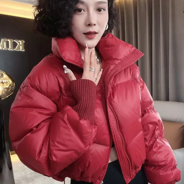 【耿老板1149#Z】 小欧精致小短款面包服时尚小个子穿搭羽绒服