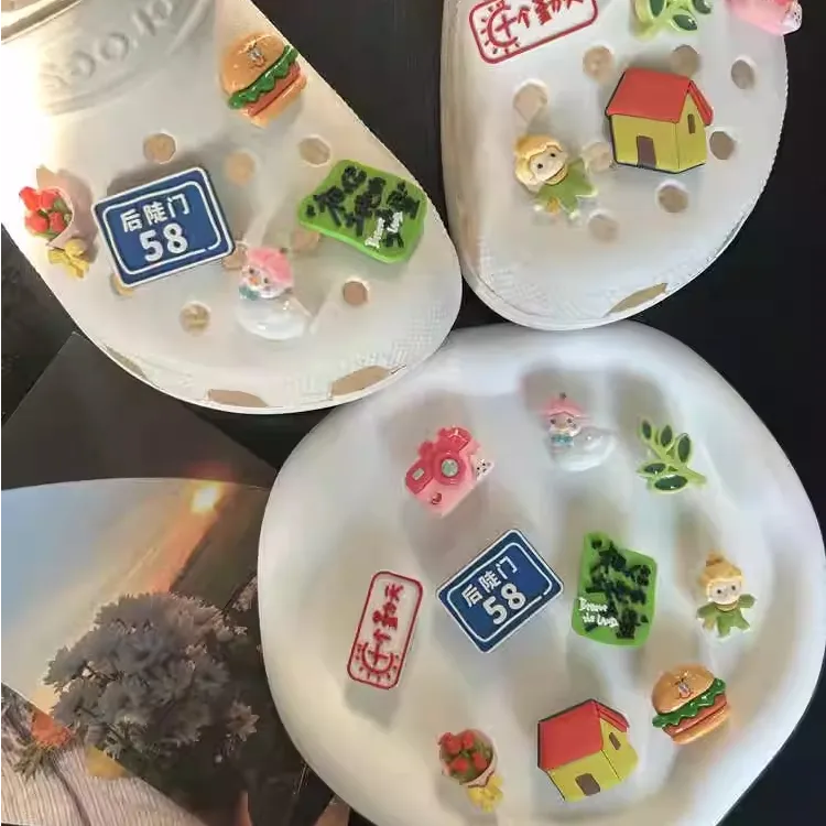 十个勤天洞洞鞋鞋花种地吧少年周边鞋扣禾伙人配饰通用鞋扣装饰扣