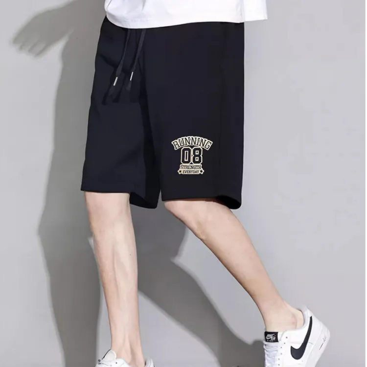 夏季新款男士休闲五分裤 透气舒适百搭中裤 男装潮牌宽松运动短裤