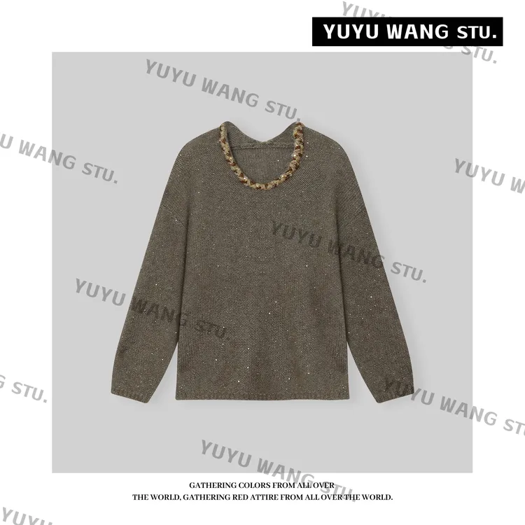 YUYU WANG【松果】套头毛衣RB2SDRF2726