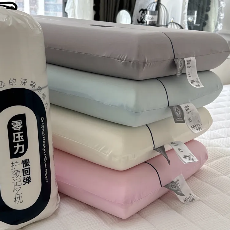 酒店零压深睡枕pro记忆棉枕头成人护颈椎助睡眠单人侧睡专用枕芯