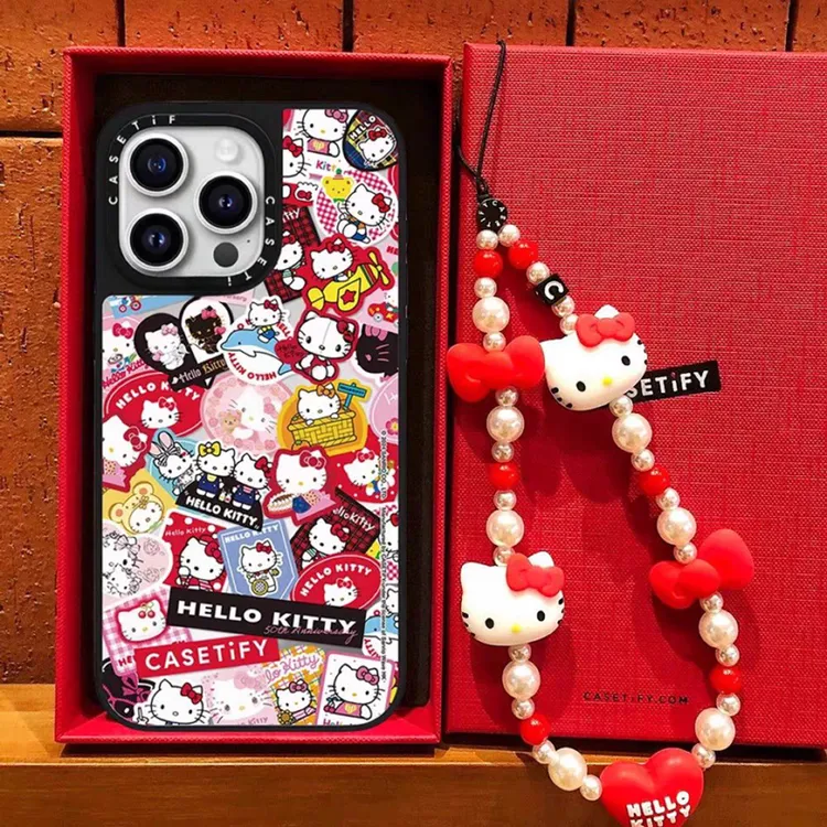 CASETIFY联名50周年限量版凯蒂猫KT猫iPhone16promax苹果15手机壳