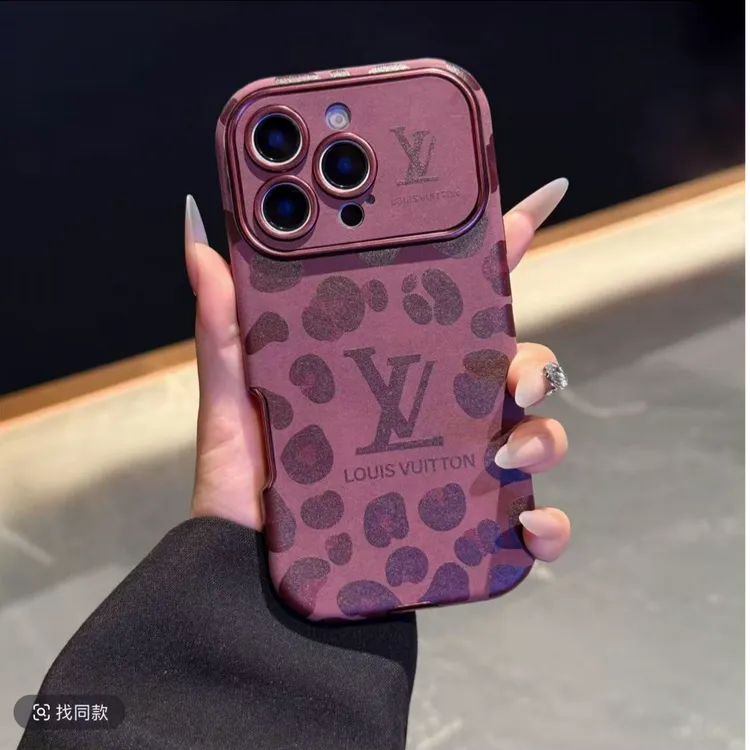 新款高级皮质适用iPhone16ProMax手机壳防摔14网红苹果15女神潮套