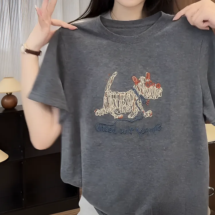 胖mm正肩短袖t恤女夏季2025新款大码纯棉百搭休闲内搭打底衫上衣