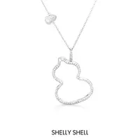 Shelly Shell 铜合金项链 幸运葫芦项链  小众设计时尚2