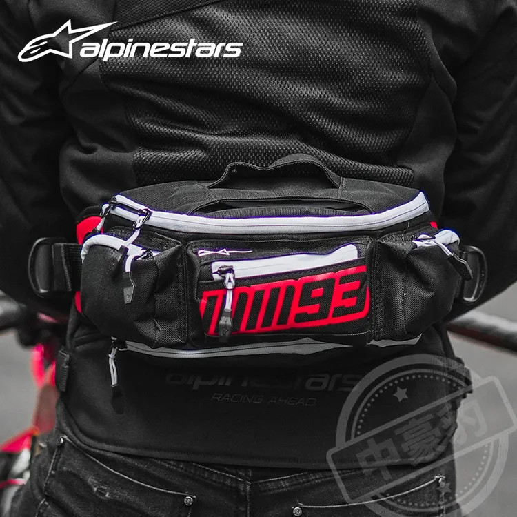 a星腰包alpinestars摩托车骑行腰包摩旅骑士包机车装备防水橙色
