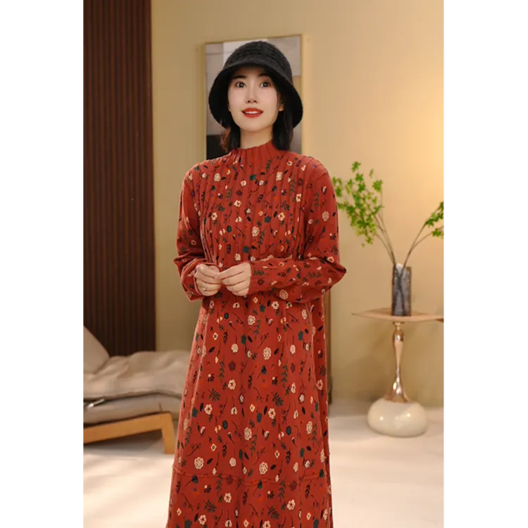 BEIJU 2025新款时尚气质百搭显瘦轻奢洋气设计感连衣裙女6583