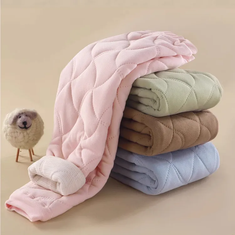 新款儿童保暖裤秋冬加绒过冬学生内穿校服神器冬季三层夹棉棉裤