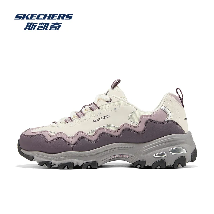 【树莓熊】斯凯奇2026新款女鞋低帮休闲运动鞋增高舒适老爹鞋150725