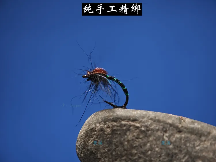 虫影 蜀国大蚊 飞蝇钩路亚 白条、长鳍鱲、马口、雅罗、华子鱼、细鳞