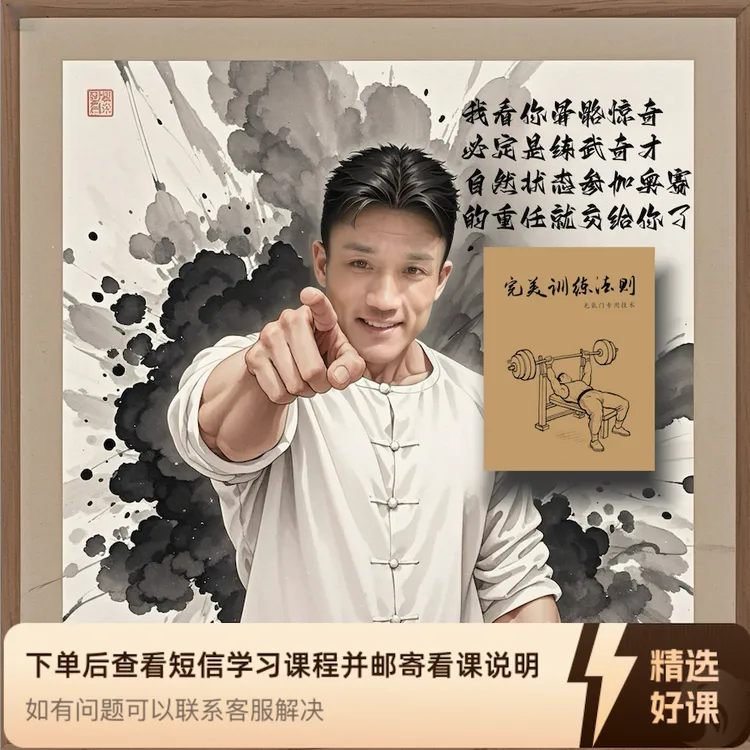 震哥-完美训练法则（留意短信解锁课程）商品图