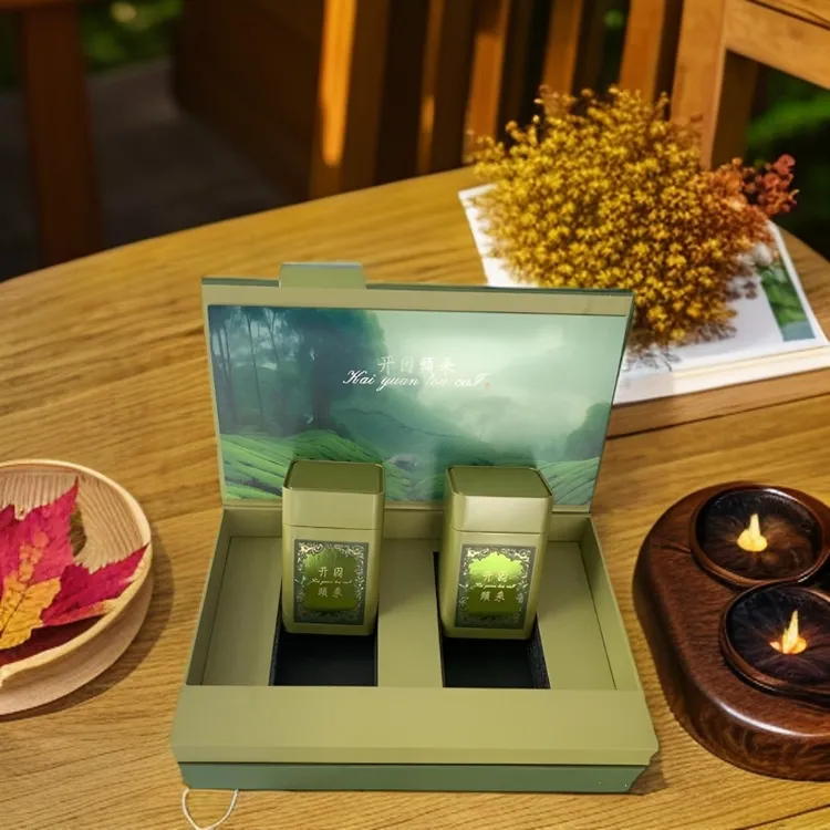 连云港天源牌花果山云雾茶礼盒装2oog高山绿茶雨前茶茶叶