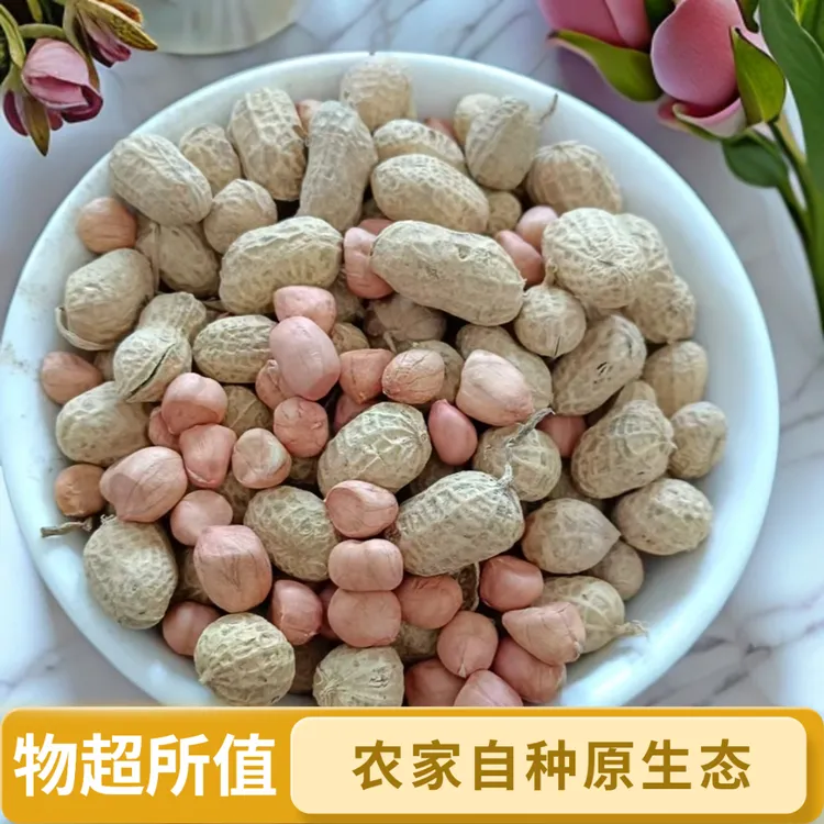 河南南阳原味新生解馋下酒休闲零食花生米2025年新货花生