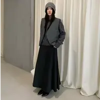 【香姐推荐】【52258】冬季时尚爆款羊毛鱼尾半裙百搭显瘦