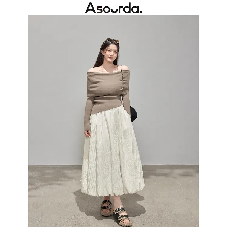 一口苏达泡泡裙 新款潮牌女装小众炸街高级感女装遮肉显瘦半身裙