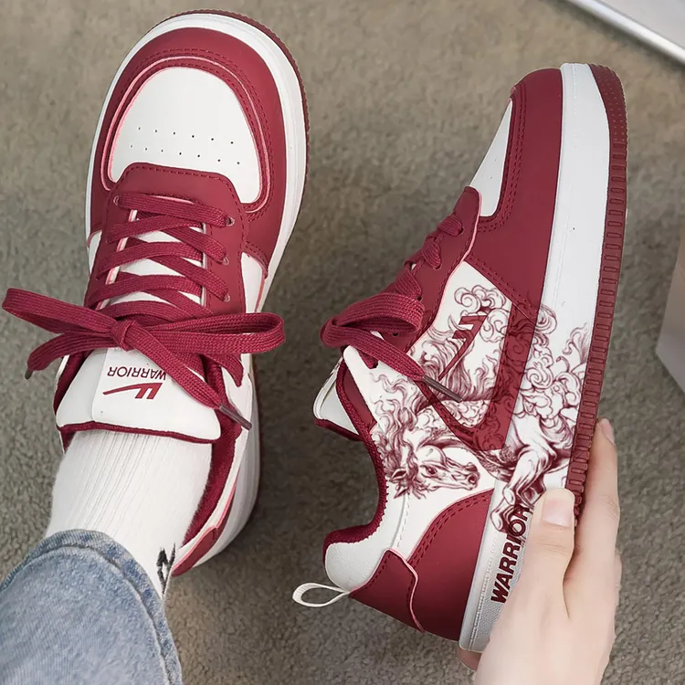 回力马年限定男女同款鞋新款2025冬季运动休闲小众百搭设计板鞋潮