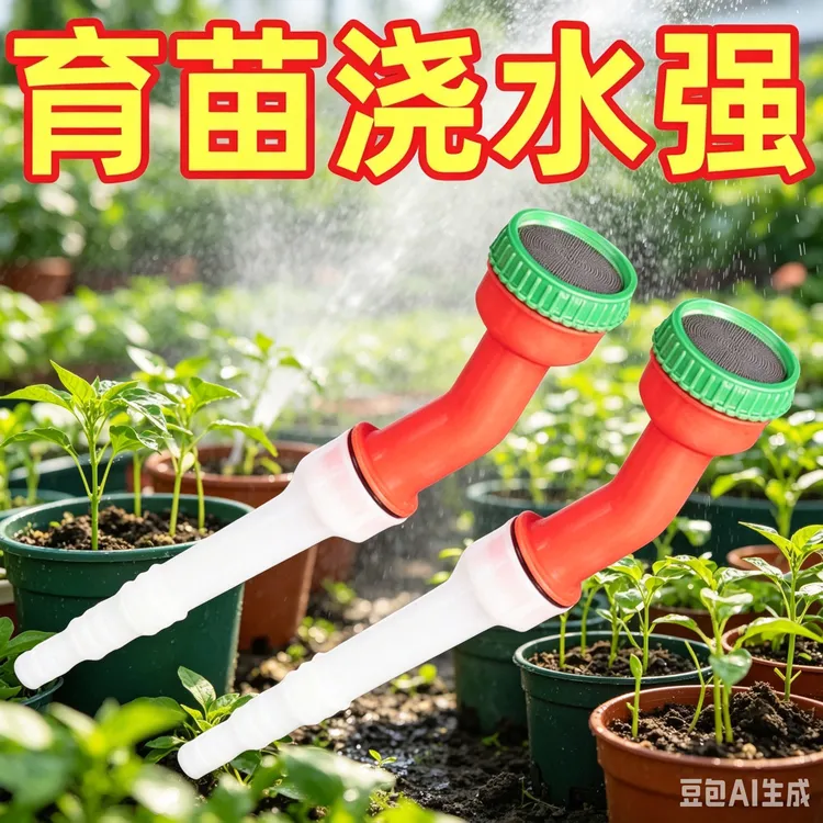 农用育苗浇菜洒水喷头浇水菜花喷洒水器水枪园林浇水花洒商品图