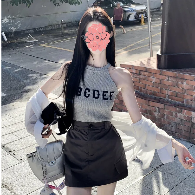 2025夏季新款时尚针织背心气质显瘦洋气休闲百搭性感辣妹套头上衣