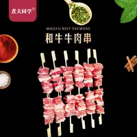 和牛 牛肉串450g/袋*2 （赠和牛肉糜一包200g）原切无调理 顺丰直达