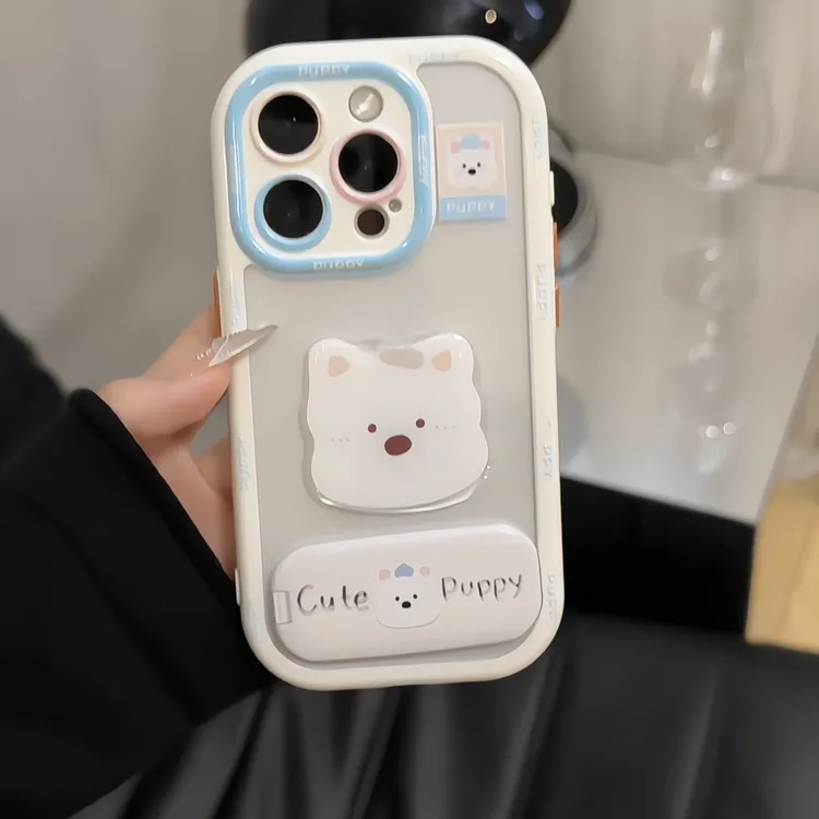 可爱西高地适用苹果17promax/16华为p70oppo小米15vivo奶油手机壳