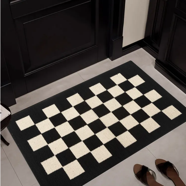 【两只羊】轻奢圈绒品质玄关地垫入户门耐磨耐脏防滑家用门口脚垫