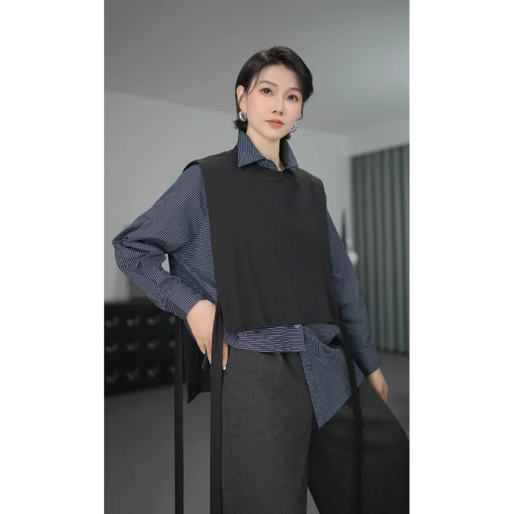 鑫鑫秋季秋冬女装披肩外搭马甲2025秋季新款韩版百搭坎肩背心2927