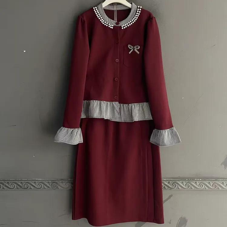 大码女装半身裙套装