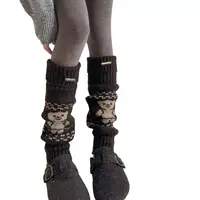 【可可】临时KK900—999四季新款堆堆袜棉袜百搭纯色高腰春夏韩版