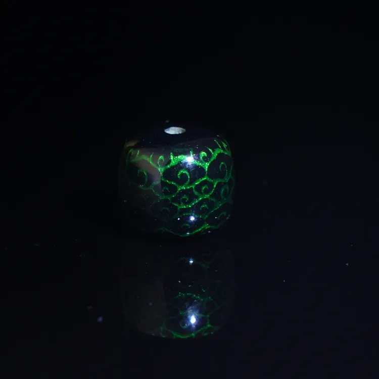 祥云赤宝砂老型大漆珠