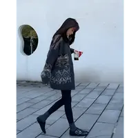 【名衣扬】小美好~2025年时尚提花针织开衫