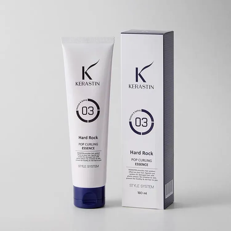 韩国Kerastin湿感润发乳翘翘发专用保湿柔软轻定型造型品原装正品