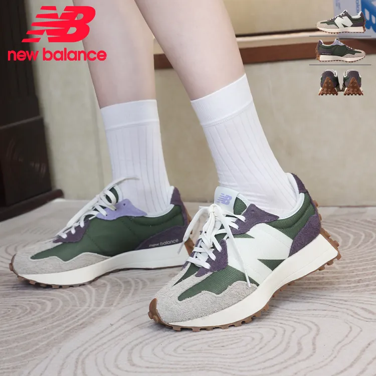 New Balance 女款327系列25年流光风新款时尚经典跑鞋 WS327COB