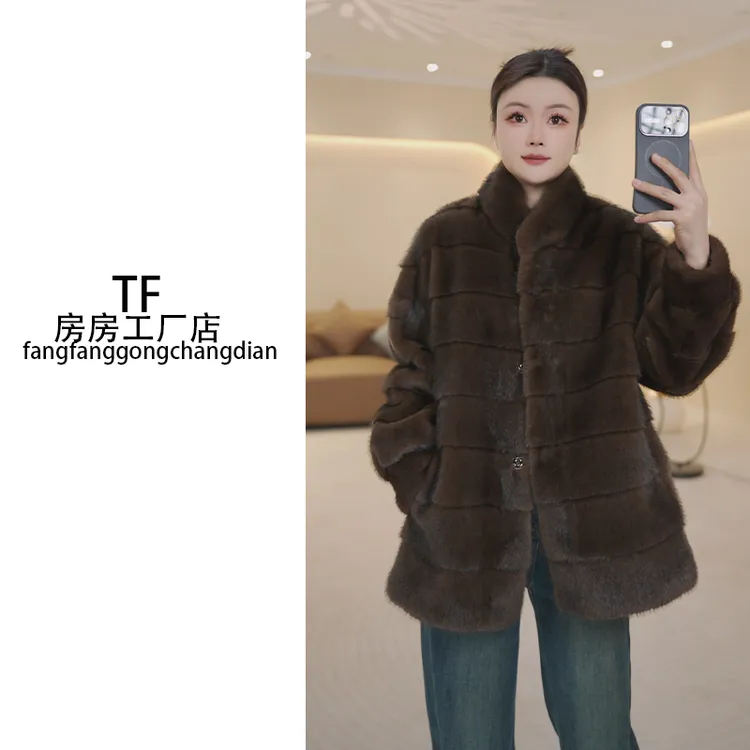 房房推荐-2012 女短款立领常规款中长款通勤风极简风中国码