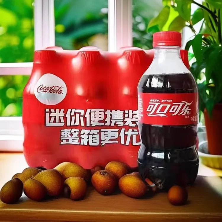 可口可乐瓶装即饮经典汽水碳酸饮料300ml*8瓶