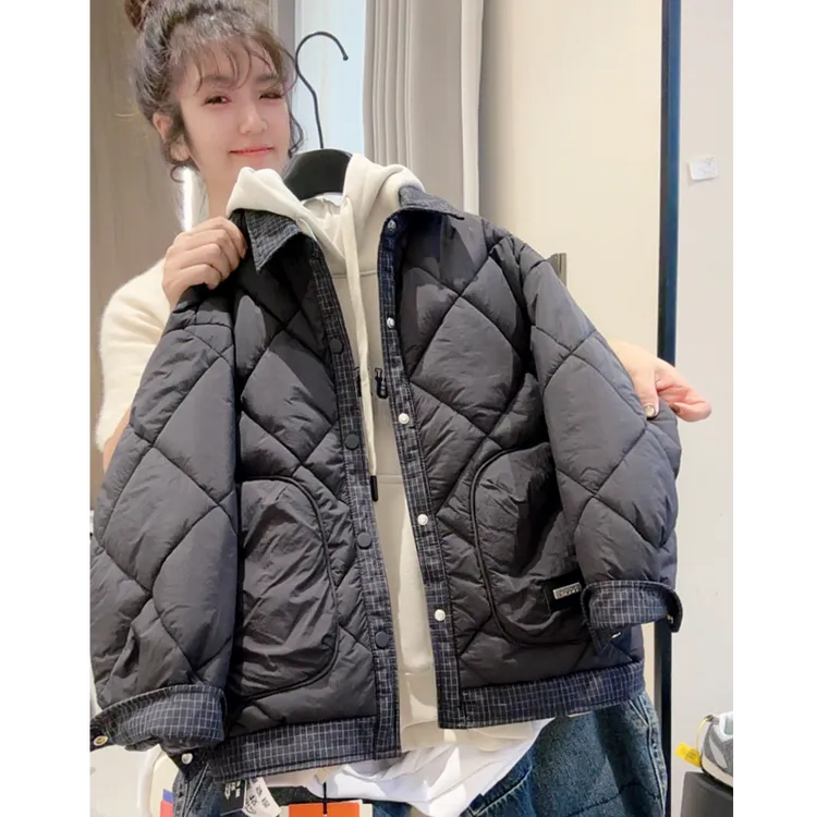 男童冬季洋气棉衣新款中大童保暖冬装宽松休闲棉服外套MT68230